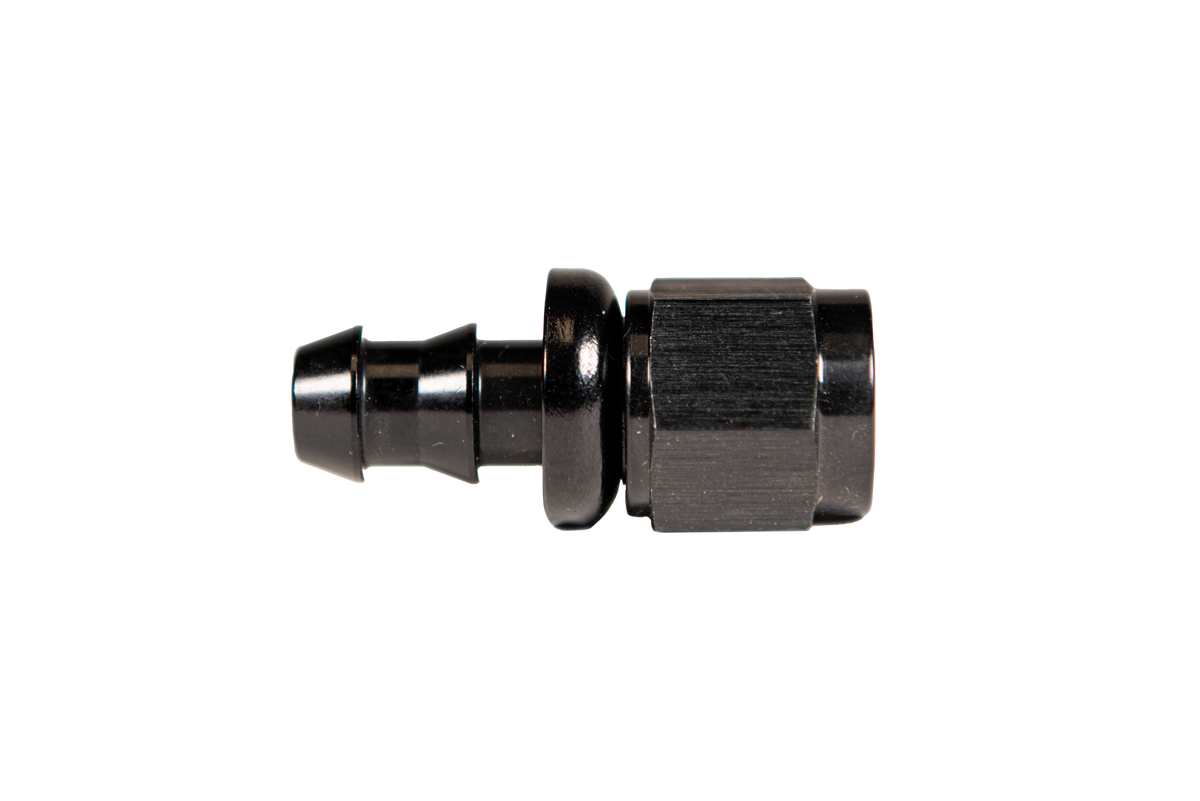 Fleece 8 Straight to Hose Barb Black