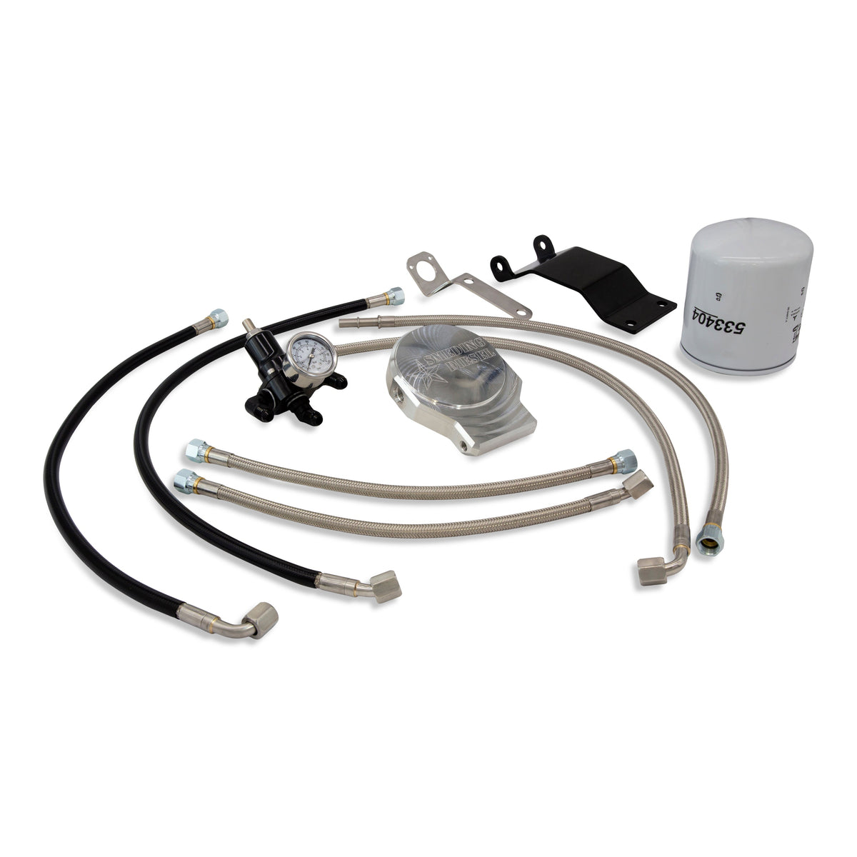 Smeding Regulated Fuel Return Kit for Ford Power Stroke 7.3L