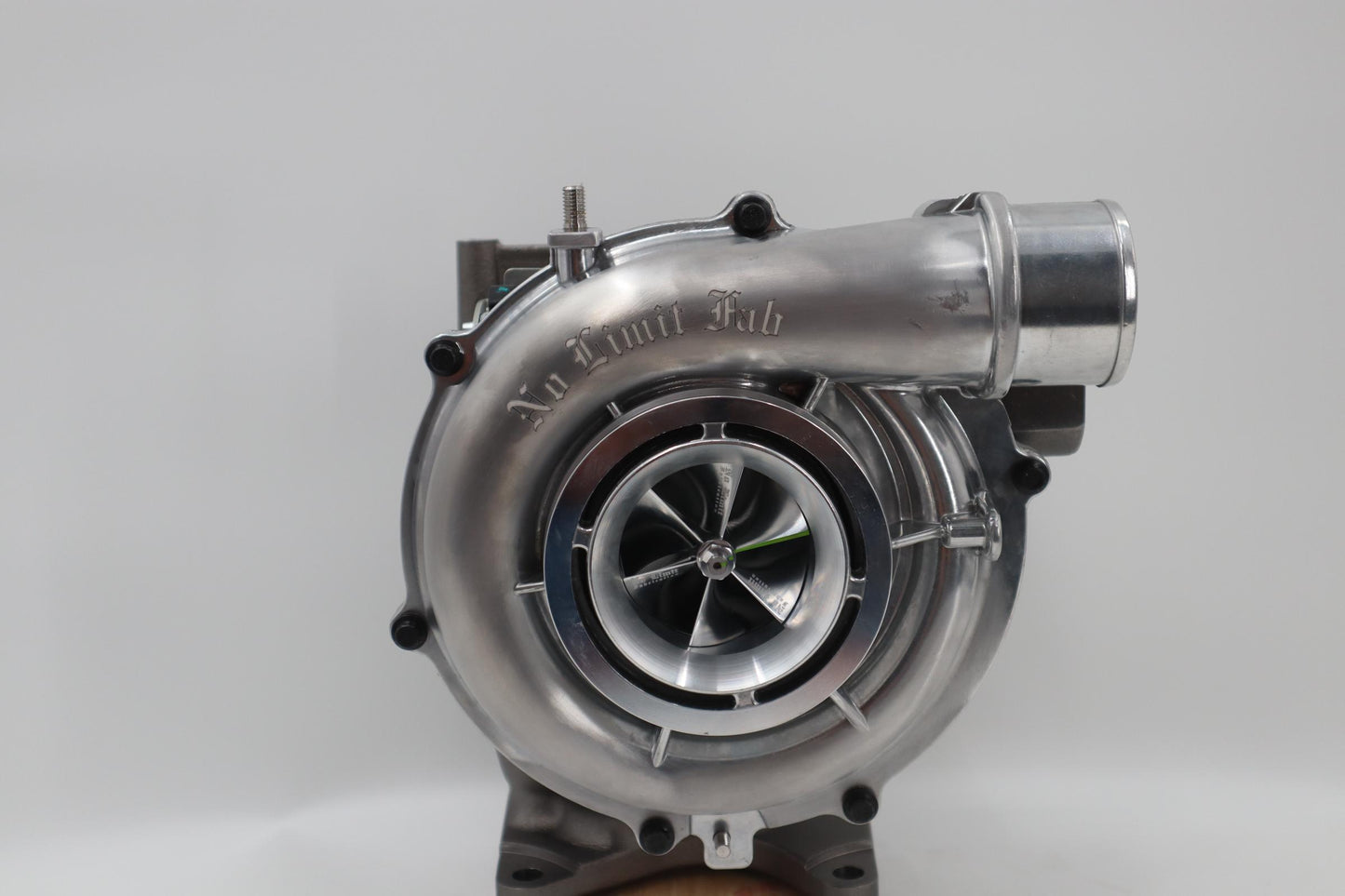 No Limit Drop in Factory Replacement Turbo Charger for LLY-LMM, 6.6L Duramax 63mm Compressor, 66mm Turbine with Whistle Option