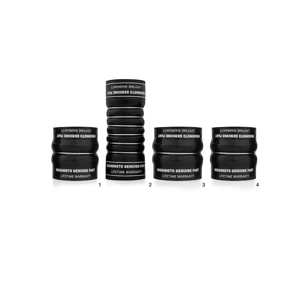 Mishimoto Factory-Fit Boot Kit, Black, fits Dodge 6.7L Cummins 2007-2009