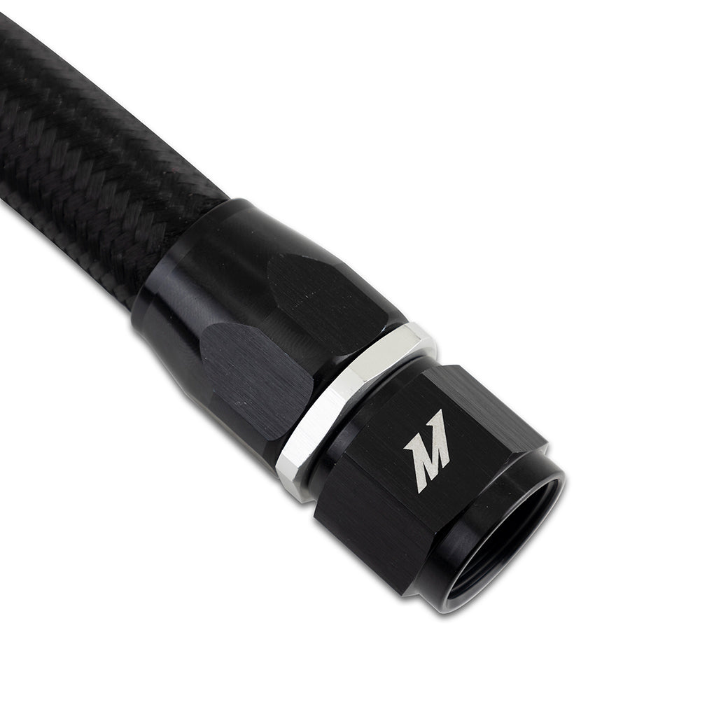 Mishimoto 10AN Braided Line, Black Nylon, 3 ft, w/ -10AN Fittings