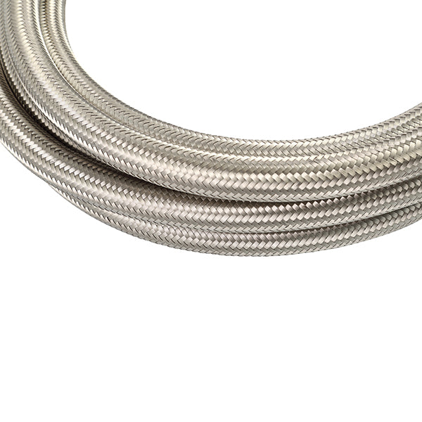 Mishimoto 10AN Braided Line, Stainless Steel, 15 ft