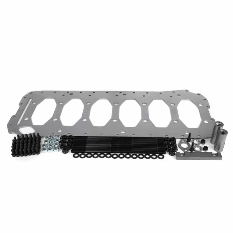 Industrial Injection Dodge Common Rail Gorilla Girdle For 89-02 Cummins 12mm With ARP XL Main Studs