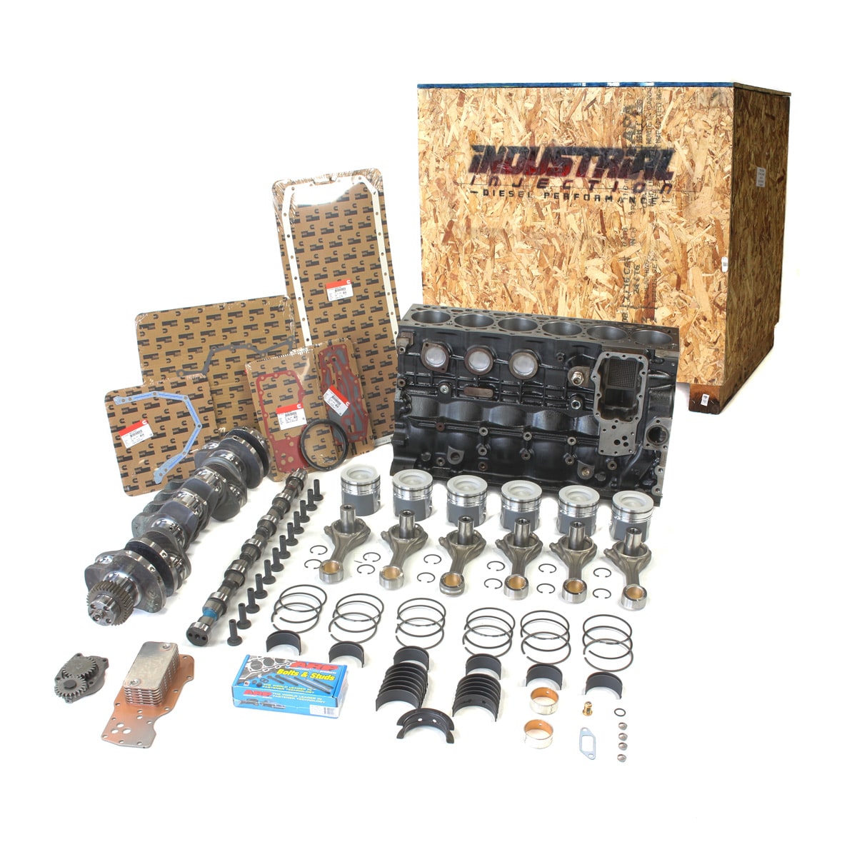 Industrial Injection Dodge Premium Stock Plus Builder Box For 1998.5-2002 5.9L Cummins