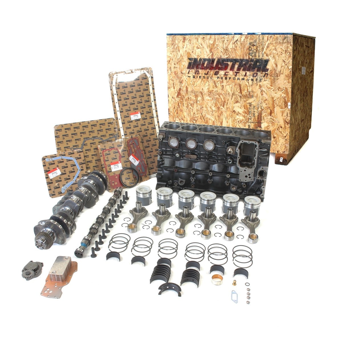 Industrial Injection Dodge Stock Builder Box For 2004.5-2007 5.9L Cummins