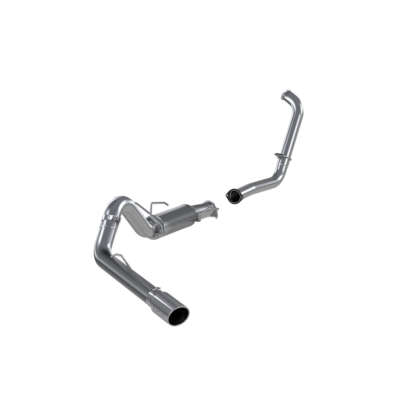 MBRP 4in. Turbo Back. Single Side Exit. Retains Stock Cat. T409 S6216409