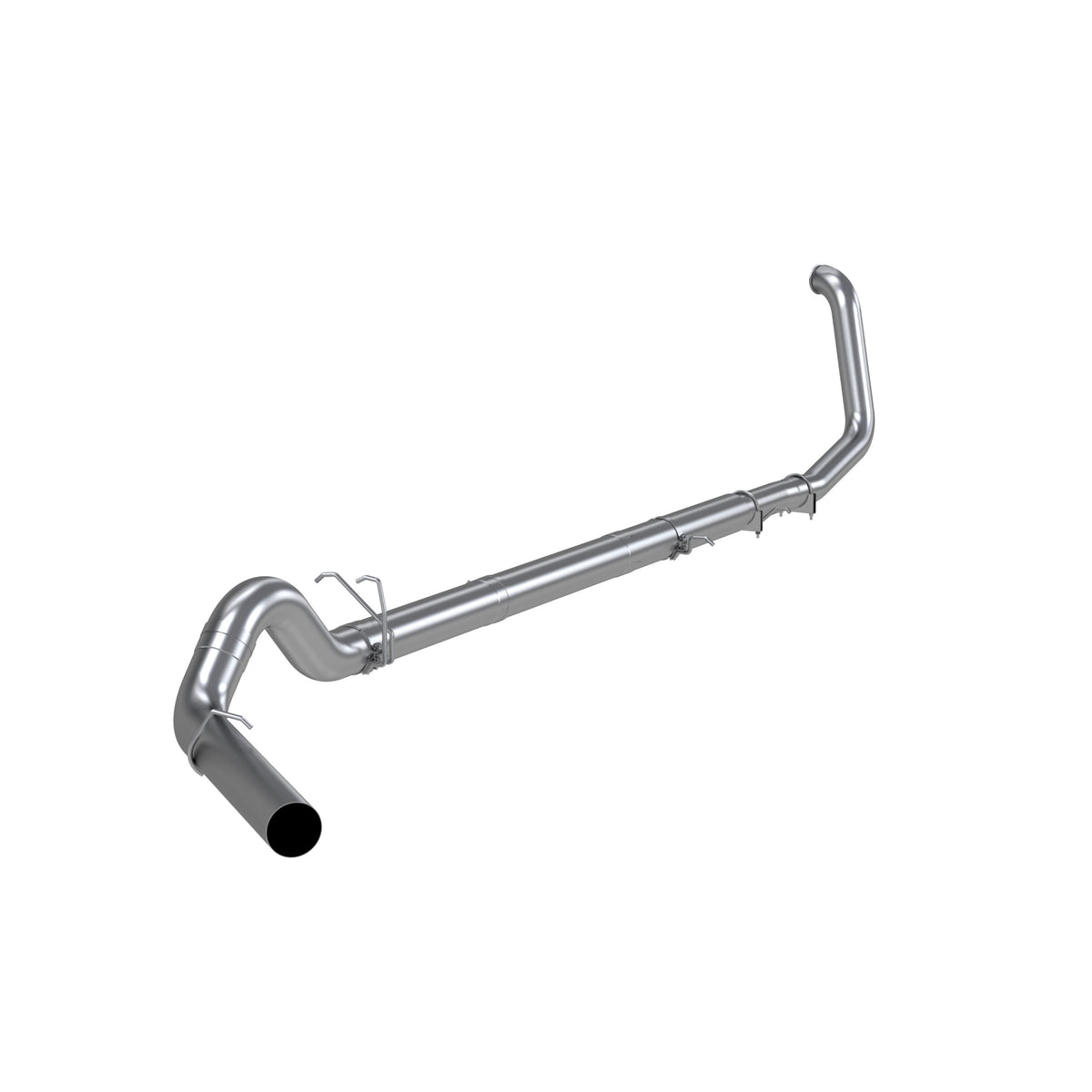 MBRP 5in. Turbo Back. Single Side Exit. No Muffler. Off-Road. AL S62220PLM
