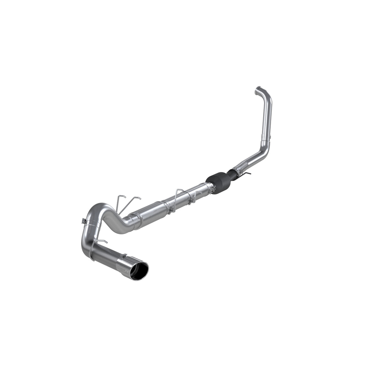 MBRP 5in. Turbo Back. Single Side Exit. Retains Stock Cat. AL S62240AL