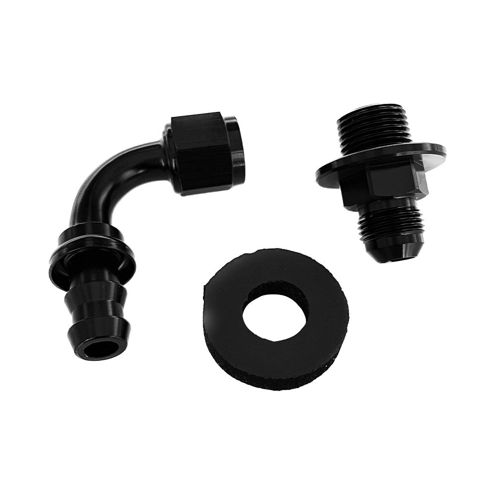 S&B Sump Fitting For 1/2" Fuel Hose