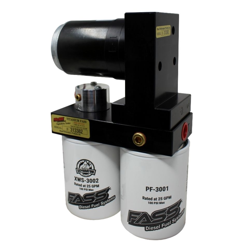 FASS Titanium Signature Series Plus Fuel System for 1992-2000 for Silverado/Sierra Turbo Diesel 6.5L (Stock-600hp)