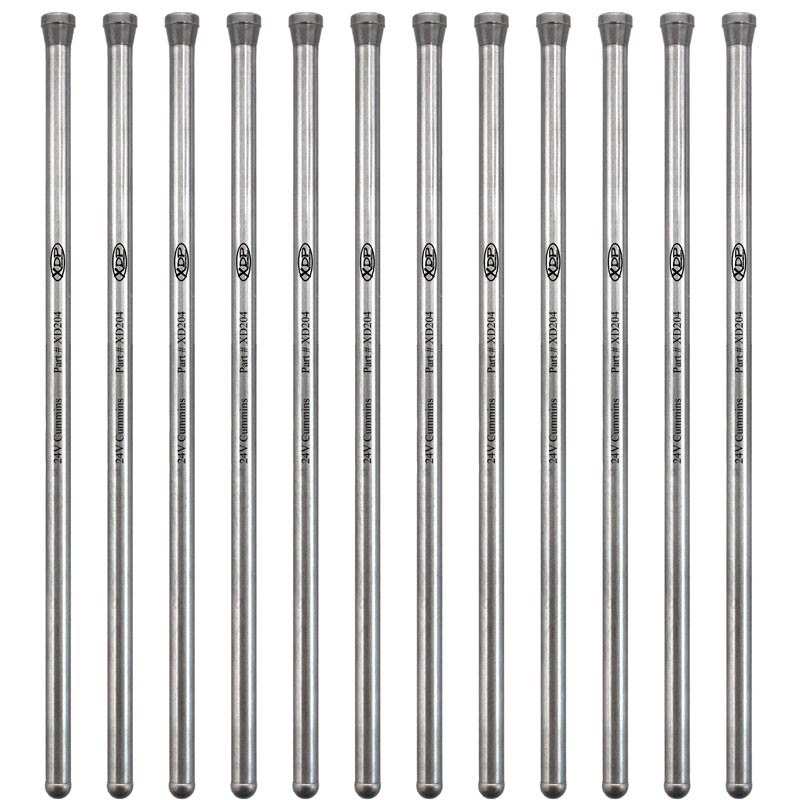 XDP Street Performance Pushrods (3/8 Inch) 98.5-18 Dodge 5.9L/6.7L Cummins XD204