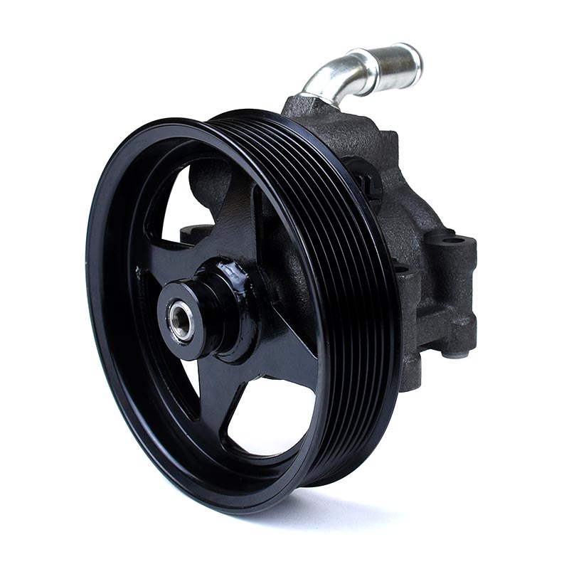 XDP Power Steering Pump New with Pulley and Pipe 2005-2007 Ford F-250/350/450/550/2004-2005 Ford Excursion