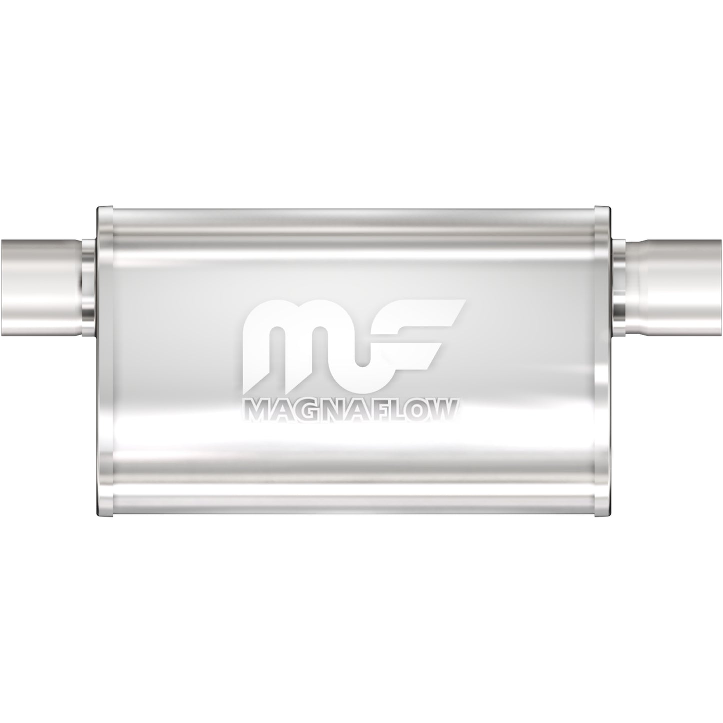 MagnaFlow 2.5 in/2.5 in Offset/Offset Same Side; 5 in x 14 in x 8 in Body Muffler 14211
