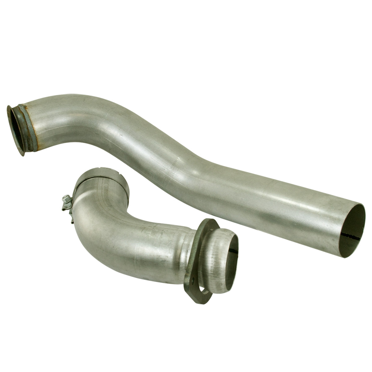 aFe Large Bore-HD 4 IN 409 Stainless Steel Downpipe