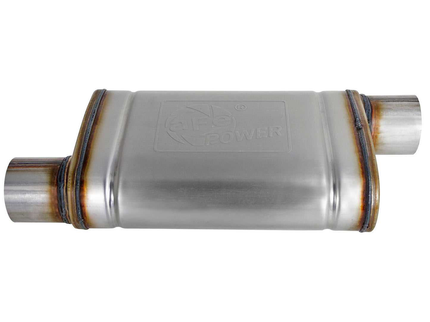 aFe MACH Force-Xp 409 Stainless Steel Pass-Through Muffler - 49M00030
