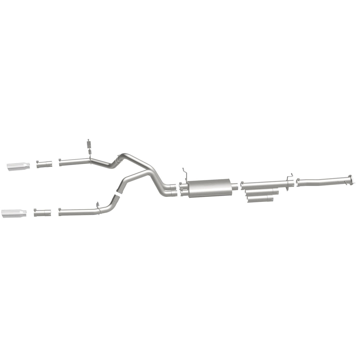 MagnaFlow Street Series Polished Cat-Back System 19027