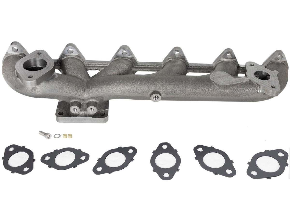 aFe BladeRunner Ported Ductile Iron Exhaust Manifold - Dodge/Ram 2007-2018 6.7L