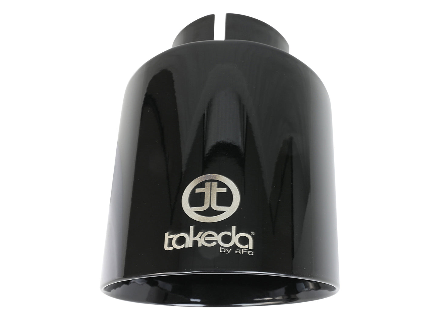 aFe Takeda 409 Stainless Steel Clamp-on Exhaust Tip Black - 49T25454-B07
