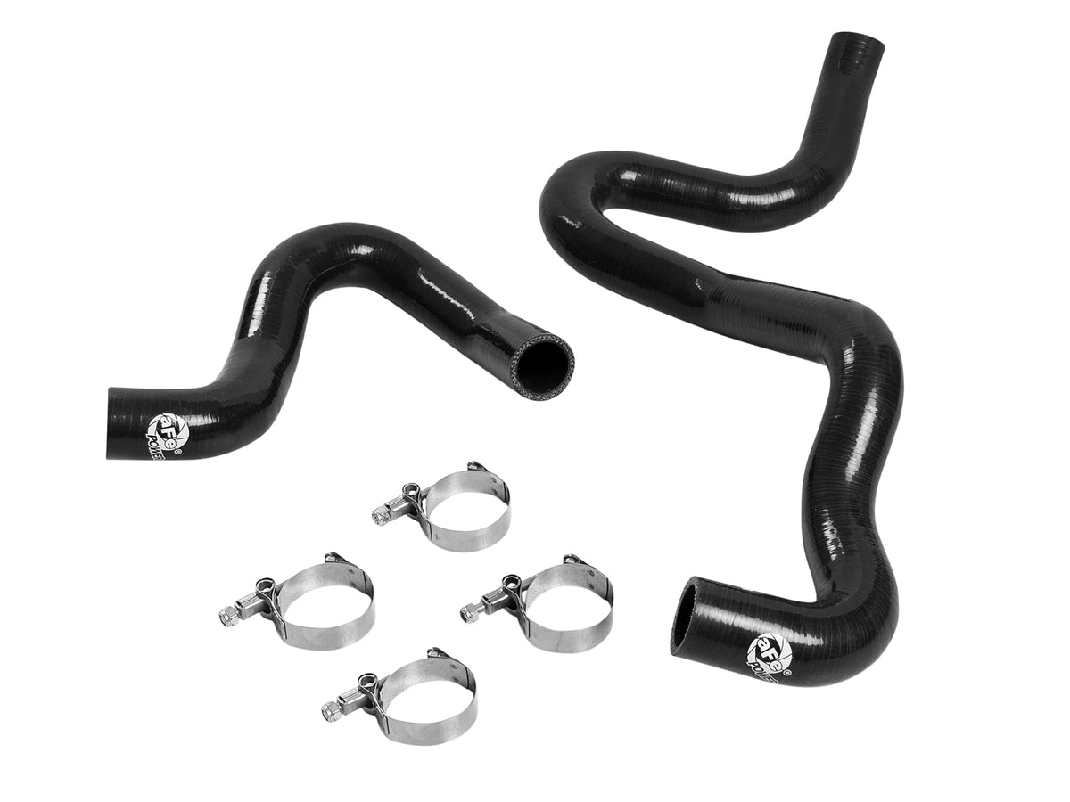aFe BladeRunner 5-Ply Silicone Radiator Hose Kit Black - 2001-2019 4.8L