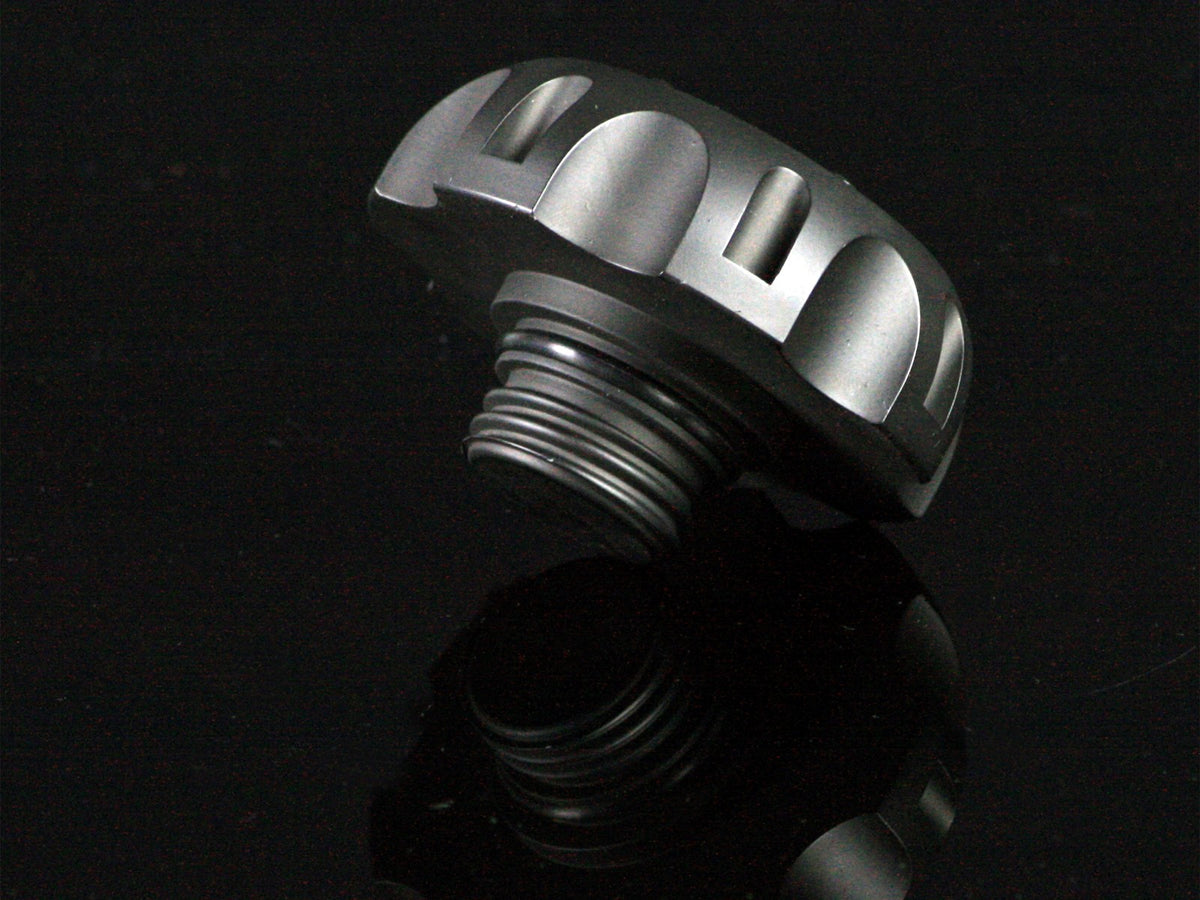 aFe Machined Billet Aluminum Oil Fill Cap - Matte Black - Dodge/Ram 2003-2014 5.9L/6.7L