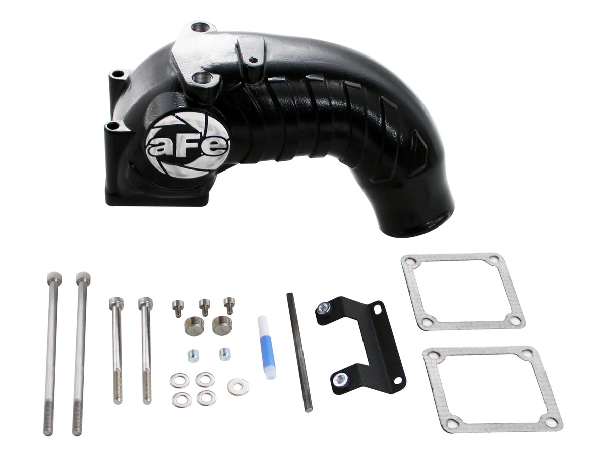 aFe BladeRunner Cast Aluminum Intake Manifold Black - Dodge 2003-2007 5.9L - 46-10011