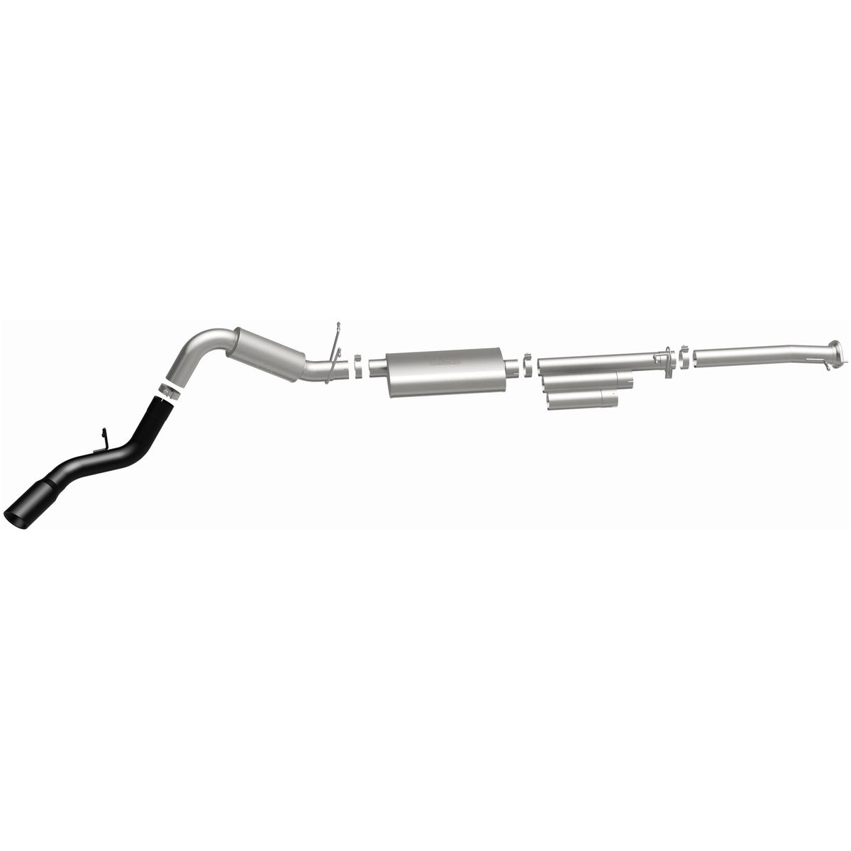 MagnaFlow Street Series Black Coated Cat-Back System 19376