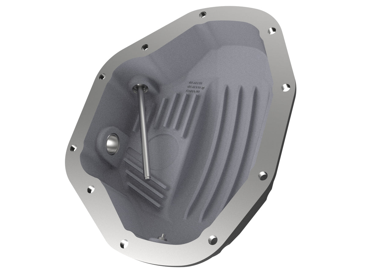 aFe Pro Series Rear Differential Cover Black w/ Machined Fins - Dodge/Ford 1994-2007