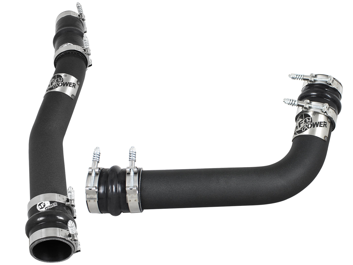 aFe BladeRunner 3 IN Aluminum Hot and Cold Charge Pipe Kit Black - Dodge 2003-2007 5.9L