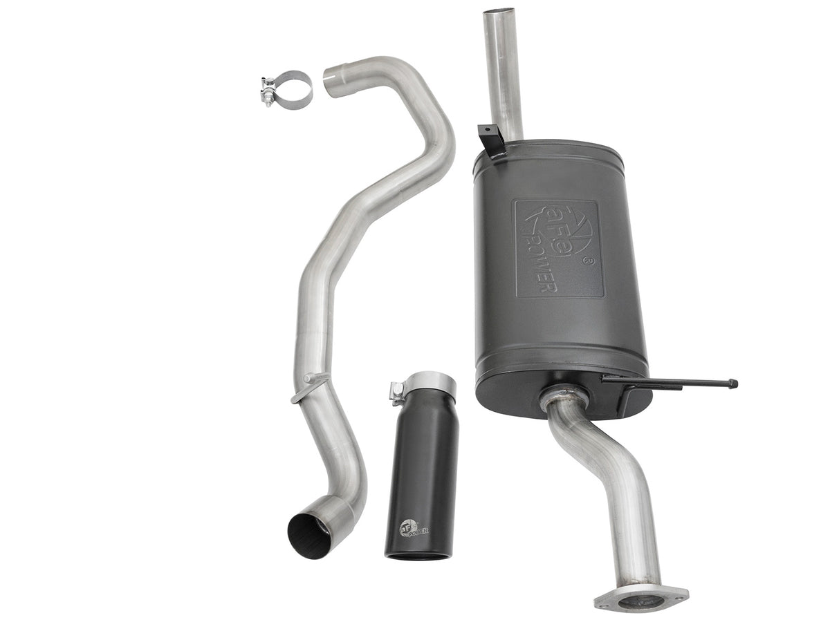 aFe MACH Force-Xp 304 Stainless Steel Cat-Back Exhaust System w/ Black Tip