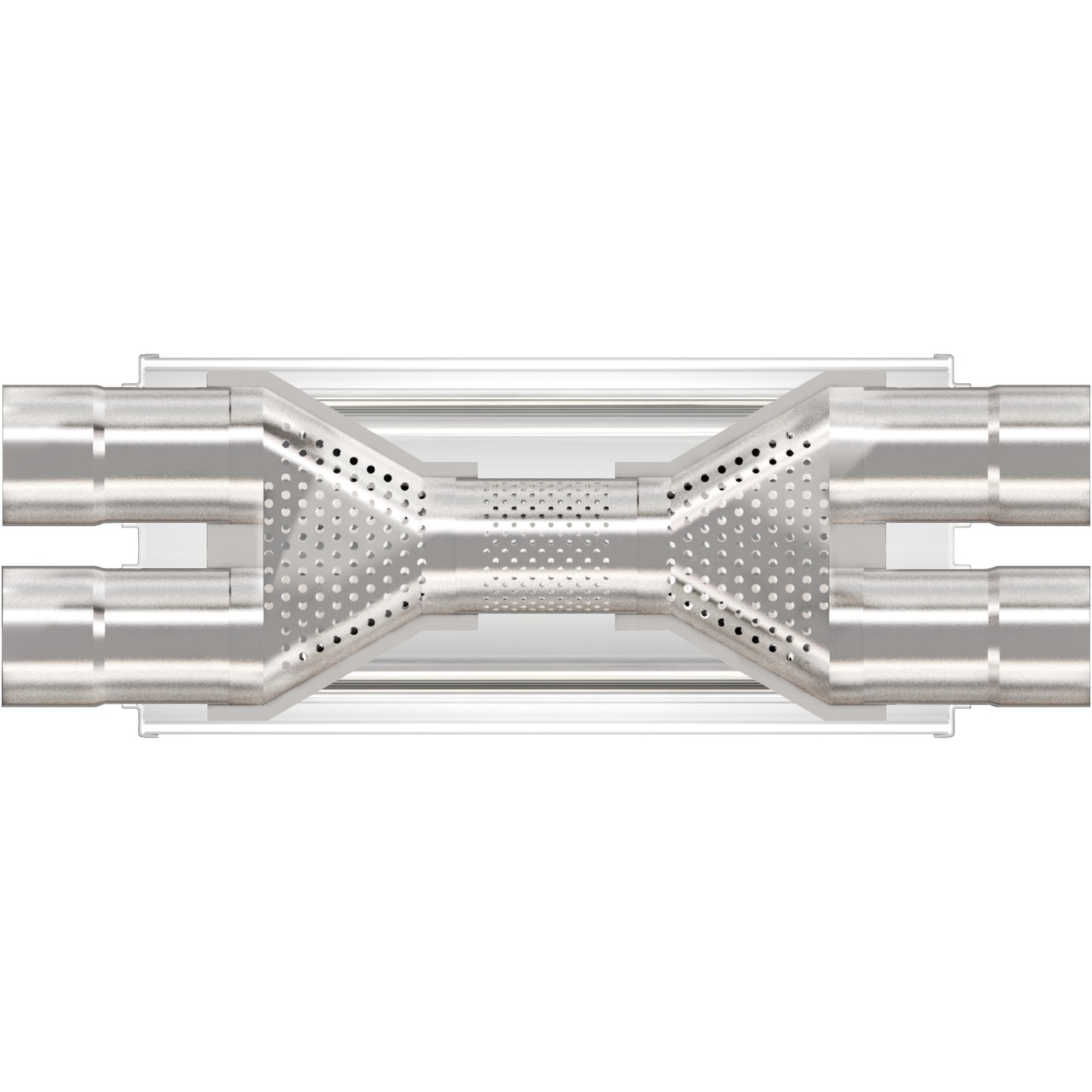 MagnaFlow 3 in/3 in Dual/Dual; 5 in x 18 in x 8 in Body Muffler 12469
