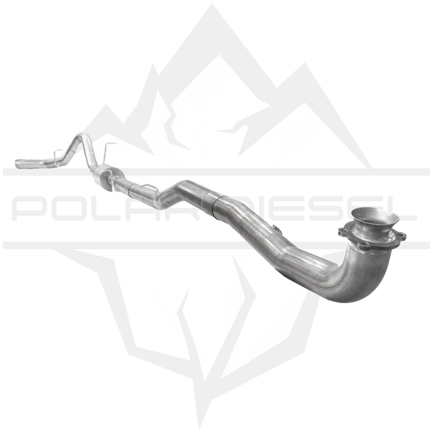 Polar 2017-2026 Duramax 6.6L 4" Exhaust With Muffler