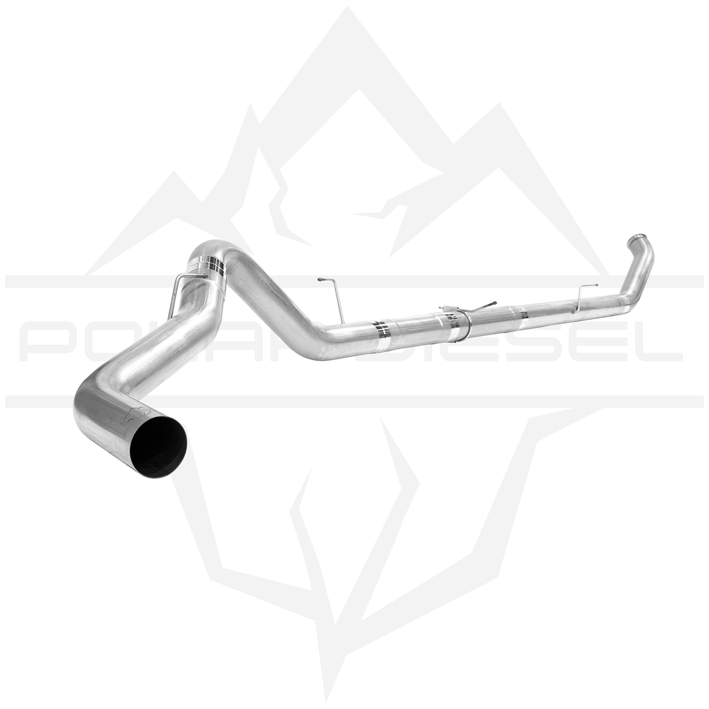 Polar 2010-2018 Cummins 6.7L 304SS 5" Exhaust