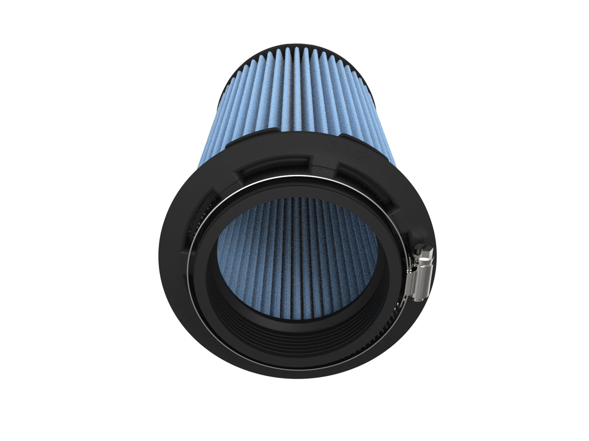 aFe Momentum Intake Replacement Air Filter w/ D2 Dura-Dry Media - Flange Inside Diameter 3.5 in, Base Diameter 5 in