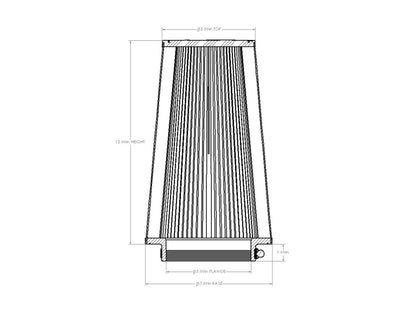 aFe Magnum FORCE Intake Replacement Air Filter w/ D2 Dura-Dry Media - 21-90041V