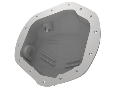 aFe Street Series Rear Differential Cover Raw w/ Machined Fins - Chevy/GMC 2001-2019