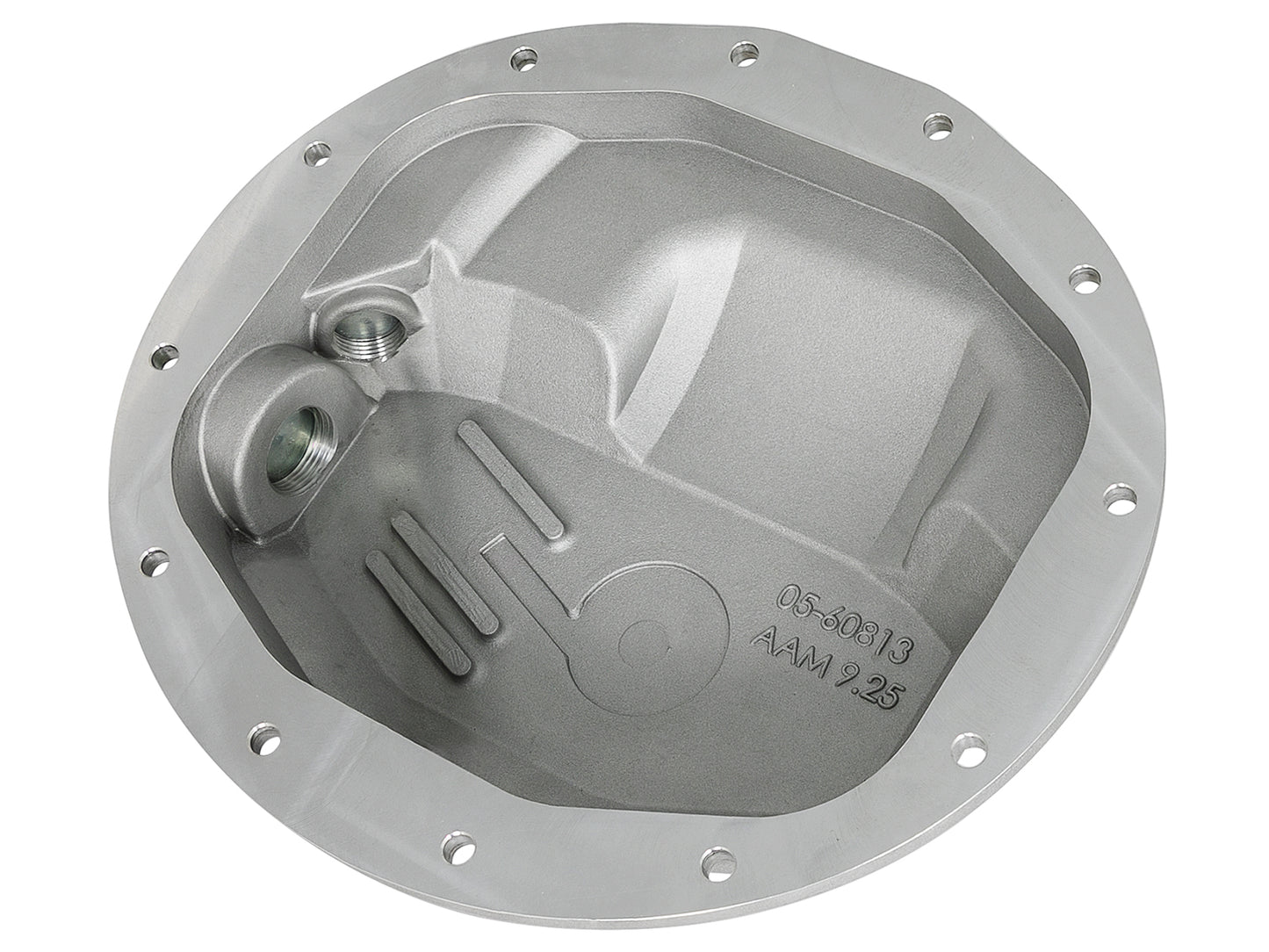 aFe Street Series Front Differential Cover Raw w/ Machined Fins - Ram 2013-2023