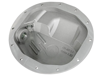 aFe Street Series Front Differential Cover Raw w/ Machined Fins - Ram 2013-2023
