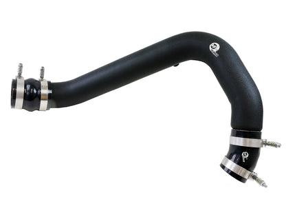 aFe BladeRunner 3 IN Aluminum Hot Charge Pipe Black - Ford 2003-2007 6.0L