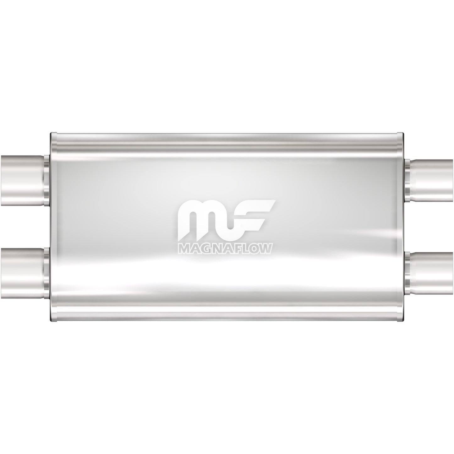 MagnaFlow 2.5 in/2.5 in Dual/Dual; 5 in x 22 in x 11 in Body Muffler 12568