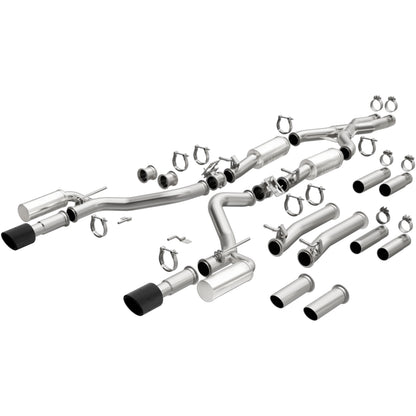 MagnaFlow xMOD Series Carbon Fiber Tips Cat-Back System 19496