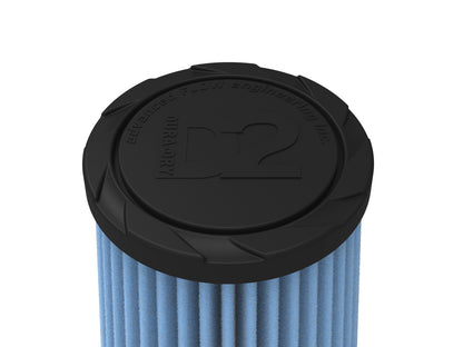 aFe Universal Clamp-On Air Filter w/ D2 Dura-Dry Media - 21-30507V