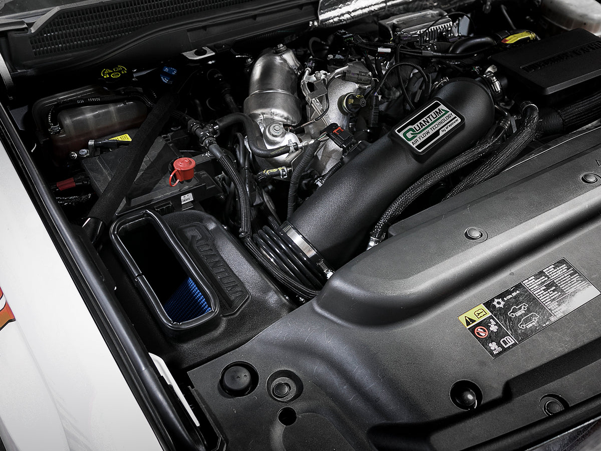 aFe QUANTUM Cold Air Intake System w/ Pro 5R Filter - Chevy/GMC 2017-2019 6.6L