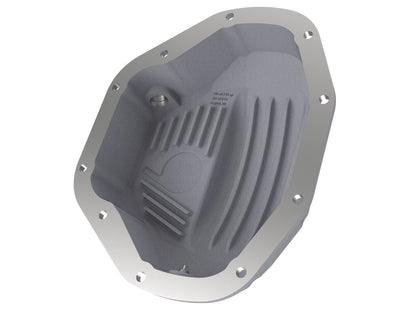 aFe Street Series Rear Differential Cover Raw w/ Machined Fins - Dodge/Ford 1994-2007