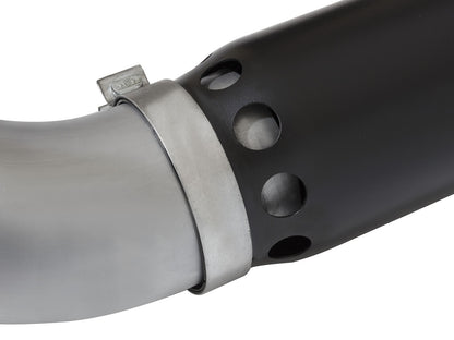 aFe ATLAS 5 IN Aluminized Steel DPF-Back Exhaust System w/Black Tip - Chevy/GMC 2016 6.6L
