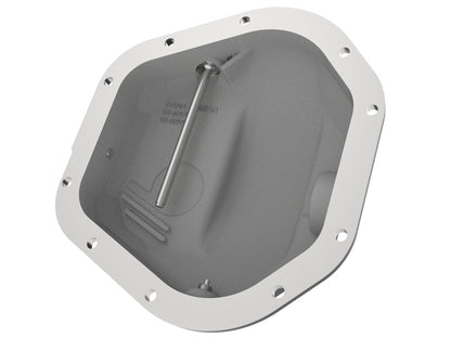 aFe Front & Rear Differential Cover Package w/ Oil - Ford 2017-2022 6.7L - Cover Bolt Hole Quantity 10/14