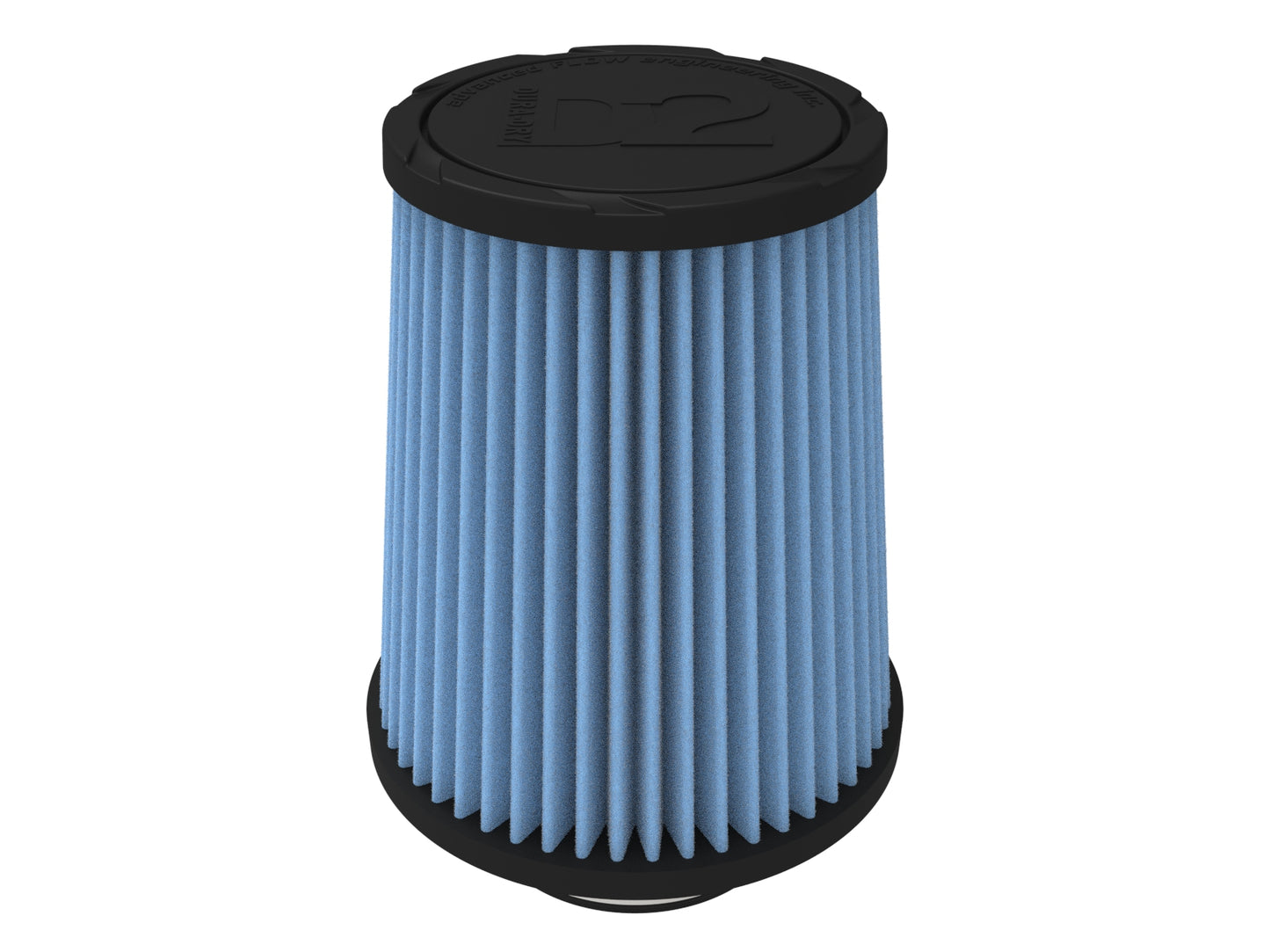 aFe Universal Clamp-On Air Filter w/ D2 Dura-Dry Media - 21-30018V