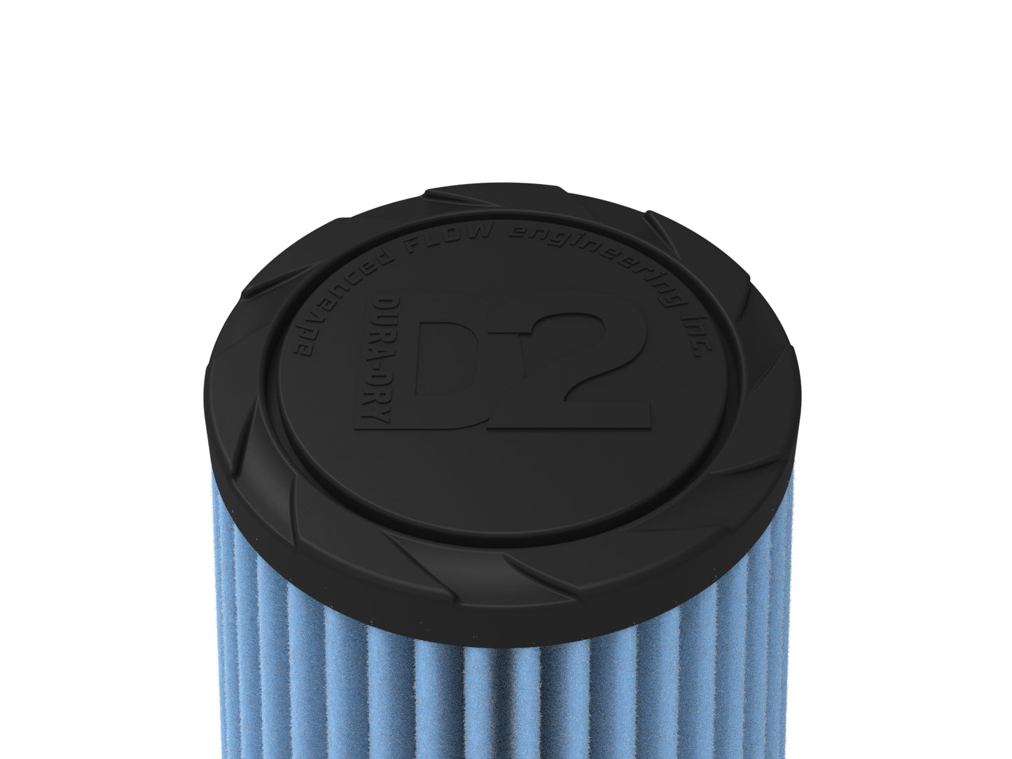 aFe Universal Clamp-On Air Filter w/ D2 Dura-Dry Media - 21-33507V
