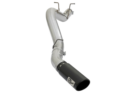 aFe ATLAS 4 IN Aluminized Steel DPF-Back Exhaust System w/Black Tip - Chevy/GMC 2017-2019 6.6L