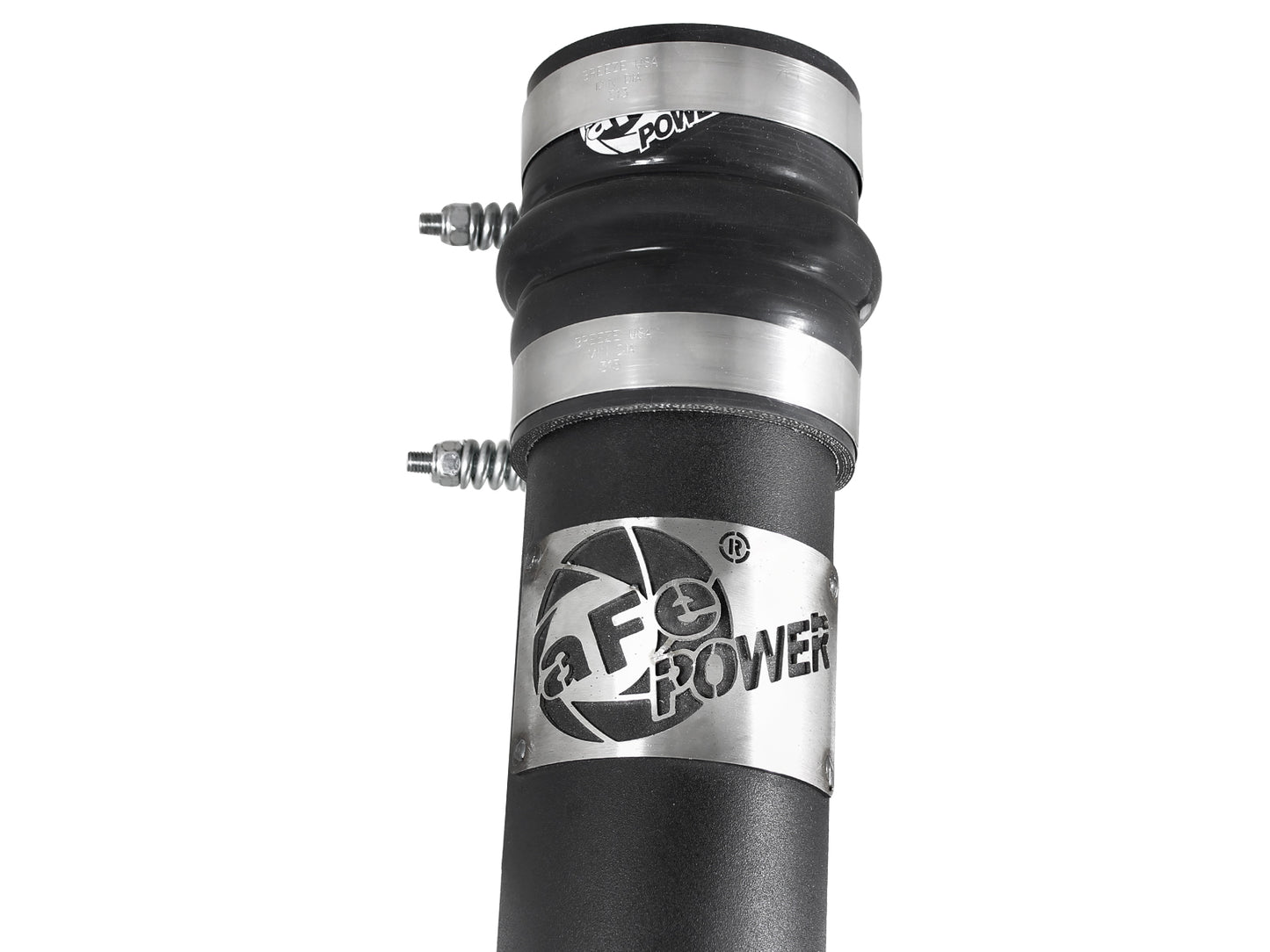 aFe BladeRunner 3 IN Aluminum Hot and Cold Charge Pipe Kit Black - Dodge 1994-2002 5.9L