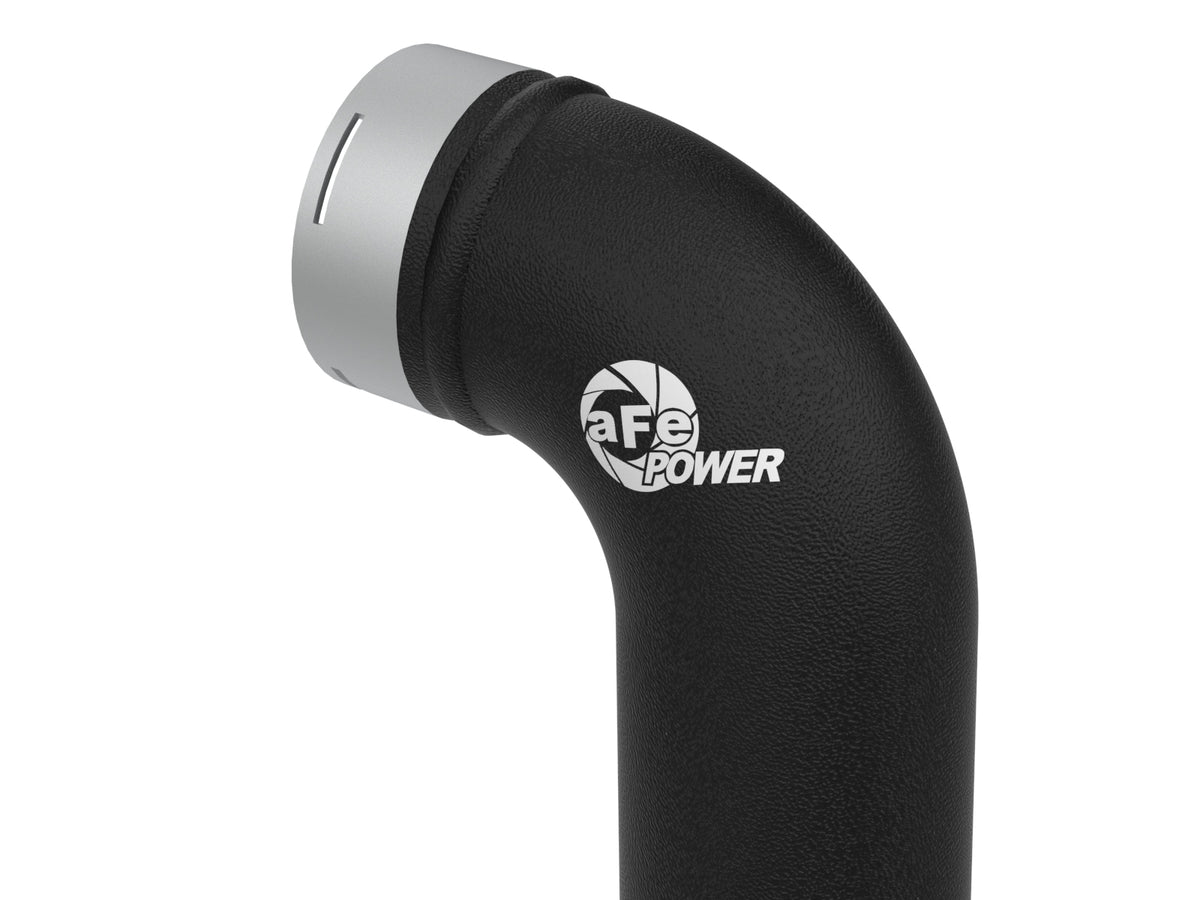 aFe BladeRunner 3 IN Aluminum Cold Charge Pipe Black - GM 2023-2026 2.7L